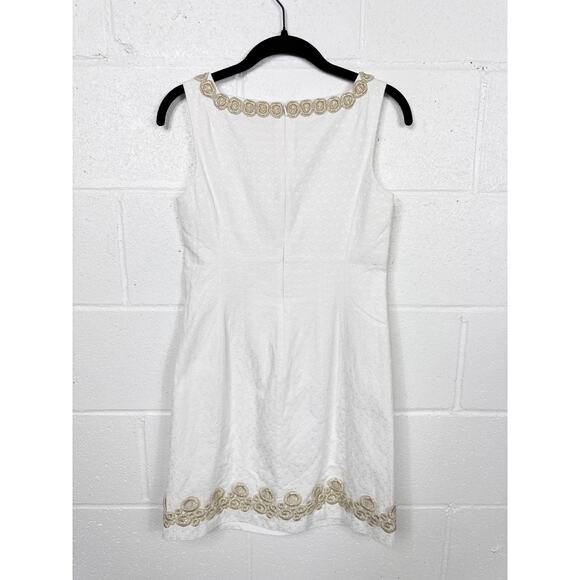Lilly Pulitzer Adelson Jacquard Shift Dress White - Picture 2 of 11